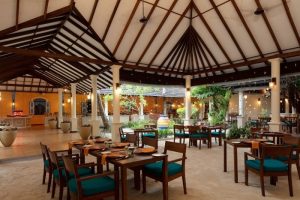 Adaaran Select Meedhupparu Maldives Dining Area